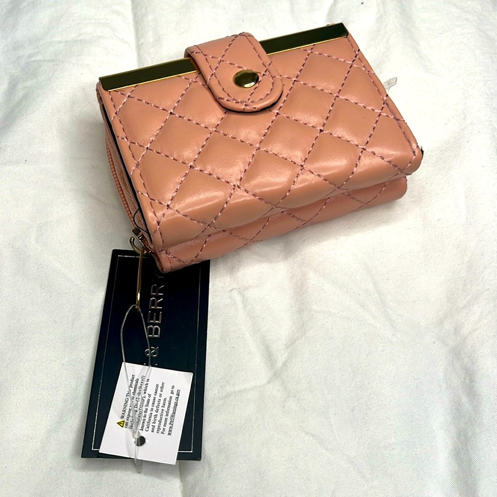 Jane & Berry New With Tags Pink Mini Wallet